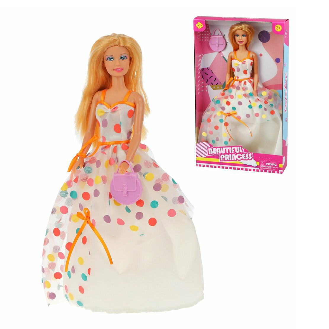 Кукла Наша Игрушка Lucy Красотка 29 см в ассортименте (модель по наличию)