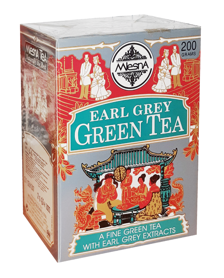 Чай листовой зеленый Mlesna Earl Grey Граф Грей с ароматом бергамота 200 грамм 975₽