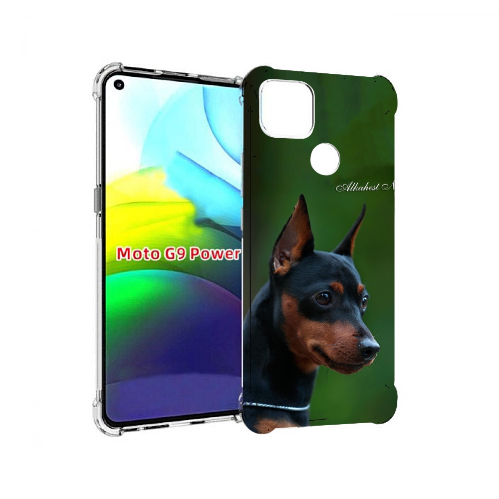 

Чехол MyPads цвергпинчер черпинчер для Motorola Moto G9 Power, Прозрачный, Tocco
