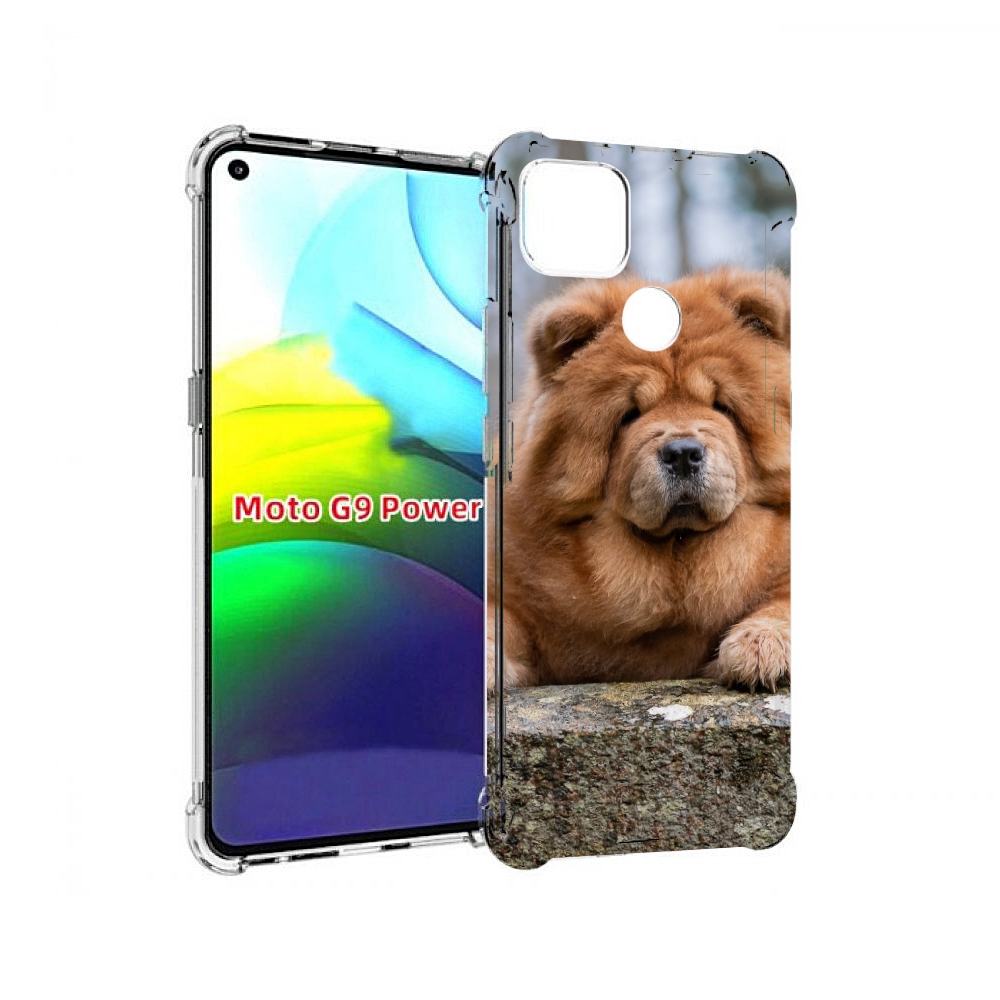 

Чехол MyPads чау чау для Motorola Moto G9 Power, Прозрачный, Tocco