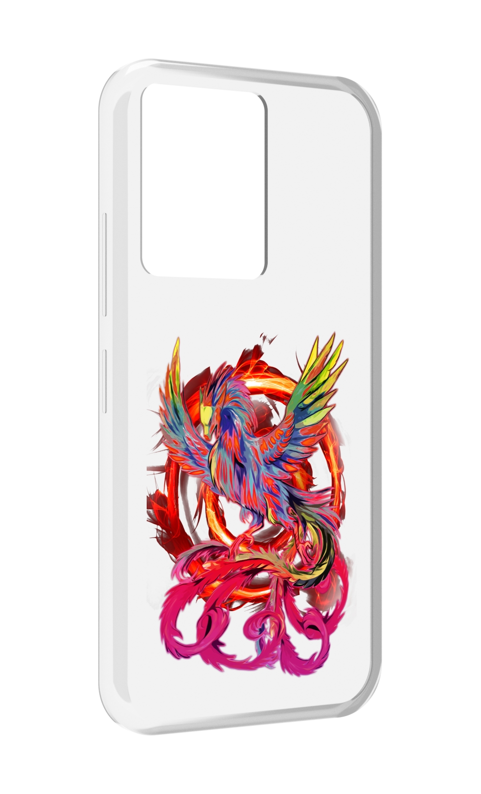 

Чехол MyPads красочный феникс для Infinix Note 12 5G X671 / Note 12 Pro 5G, Прозрачный, Tocco