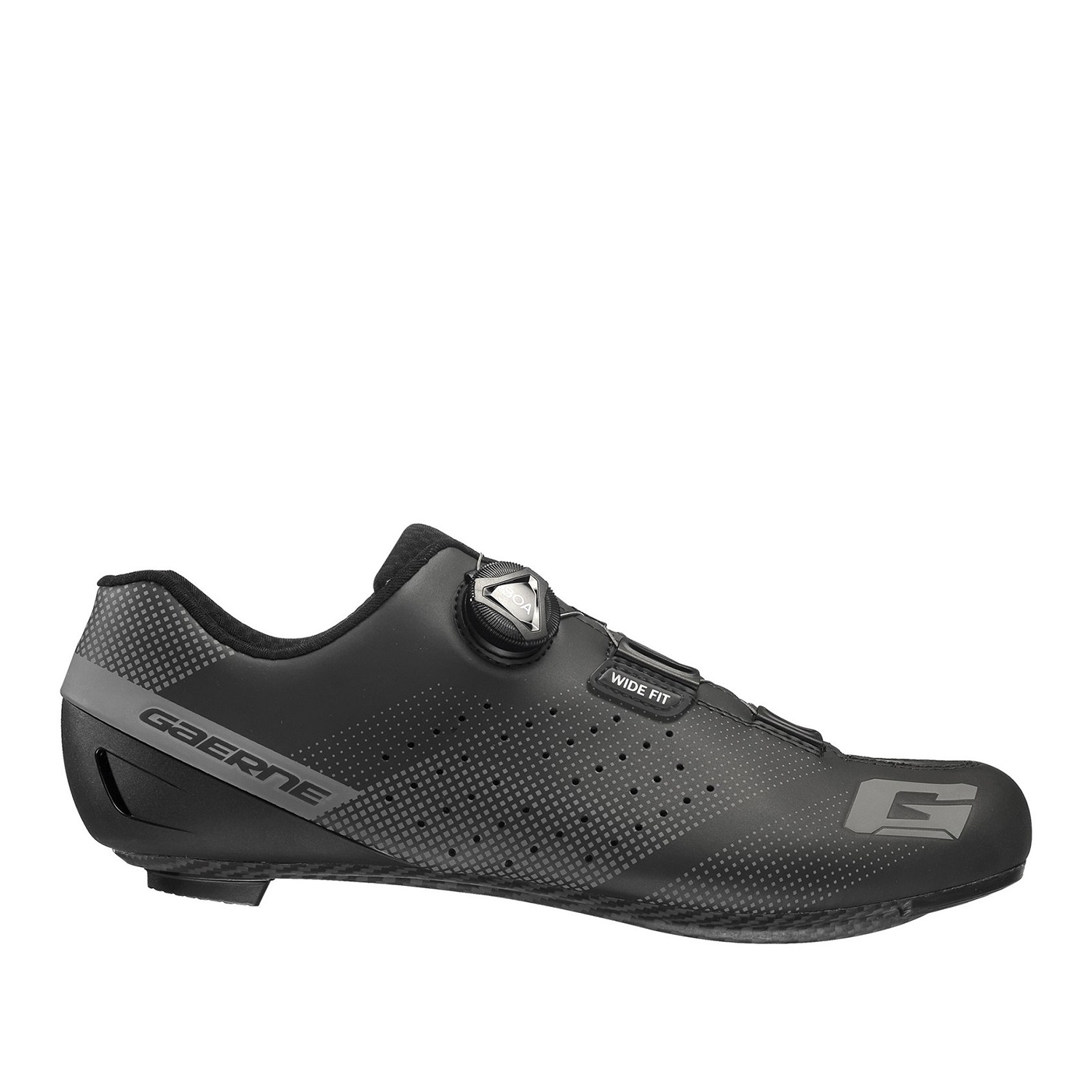 

Велообувь Gaerne Carbon G.tornado Wide Matt Black (Eur:43), Черный, Carbon G.tornado Wide