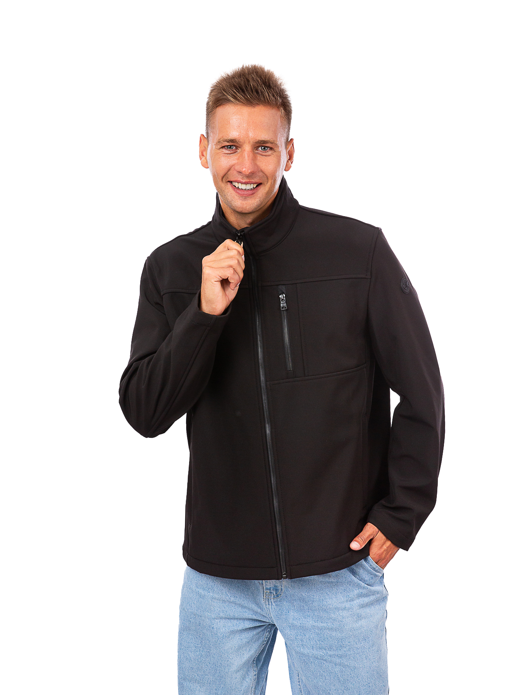 

Куртка мужская Calvin Klein CM903910 черная M, Черный, CM903910