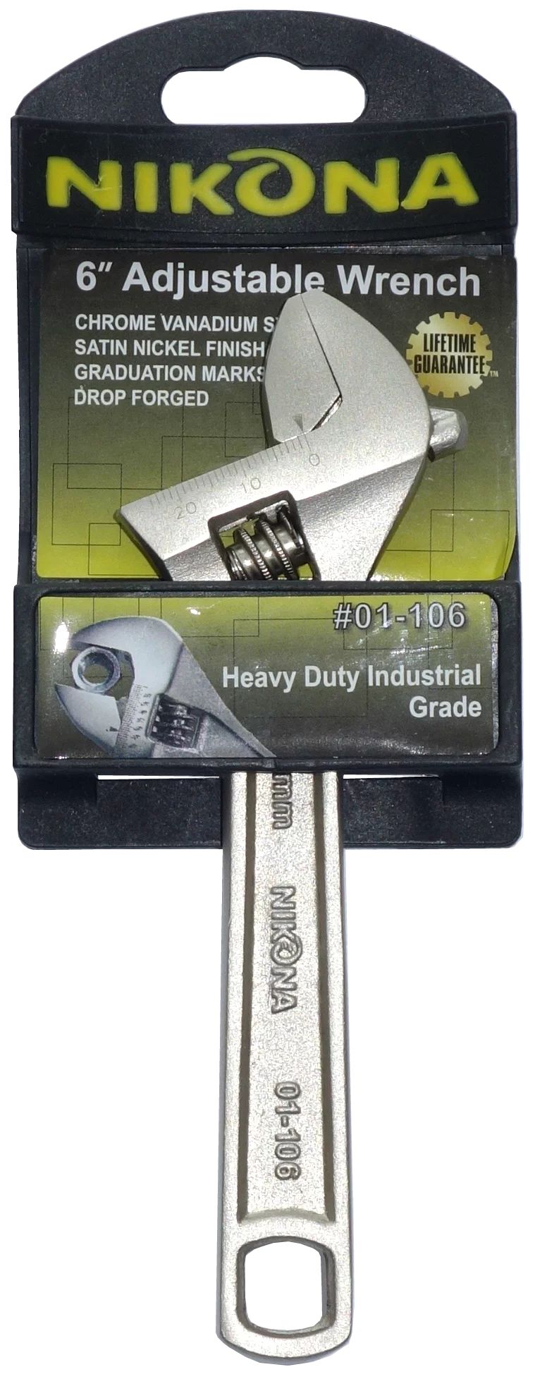 Разводной ключ NIKONA 01-106 150 мм профессиональный отвертка nikona