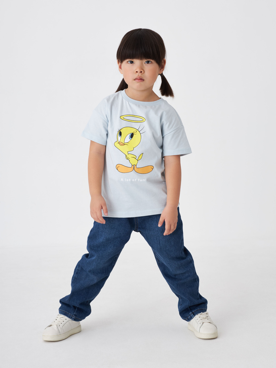 

Брюки джинсовые Sela 2810041444 цв.индиго 92/ 2-3 YEARS, 2810041444
