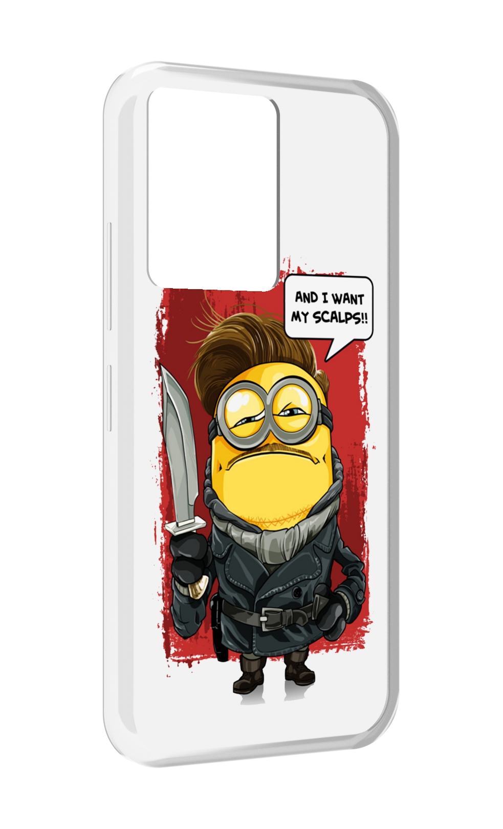 

Чехол MyPads миньон убийца для Infinix Note 12 5G X671 / Note 12 Pro 5G, Прозрачный, Tocco