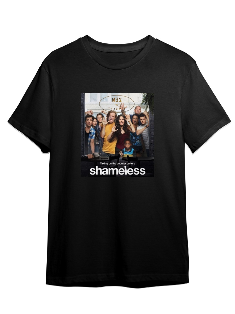 

Футболка унисекс СувенирShop Бесстыжие/Shameless 6 черная M (46-48), Черный, "Бесстыжие/Shameless" 6
