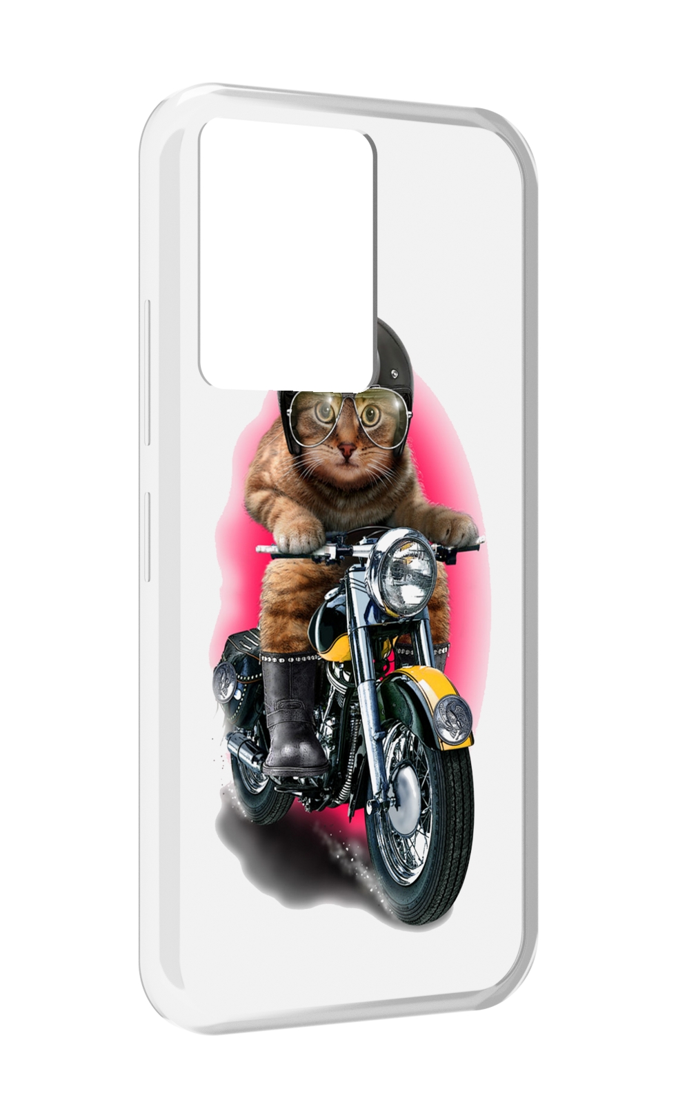 

Чехол MyPads мото-кот для Infinix Note 12 5G X671 / Note 12 Pro 5G, Прозрачный, Tocco