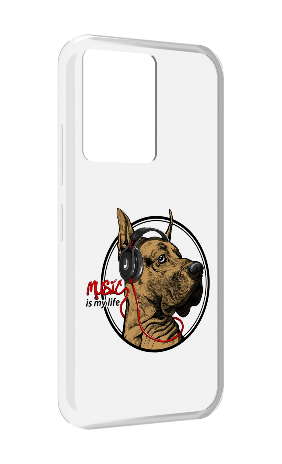 

Чехол MyPads музыкальная собака для Infinix Note 12 5G X671 / Note 12 Pro 5G, Прозрачный, Tocco