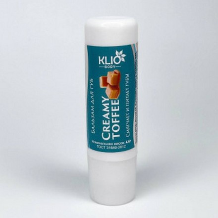 

Бальзам для губ Klio Professional Creamy Toffee