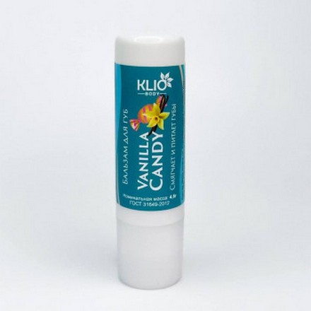 

Бальзам для губ Klio Professional Vanilla Candy