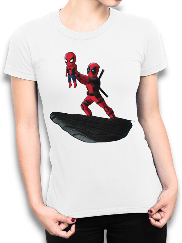 

Футболка женская Dream Shirts Супергерой Женская 10008601 белая S, Супергерой Женская 10008601