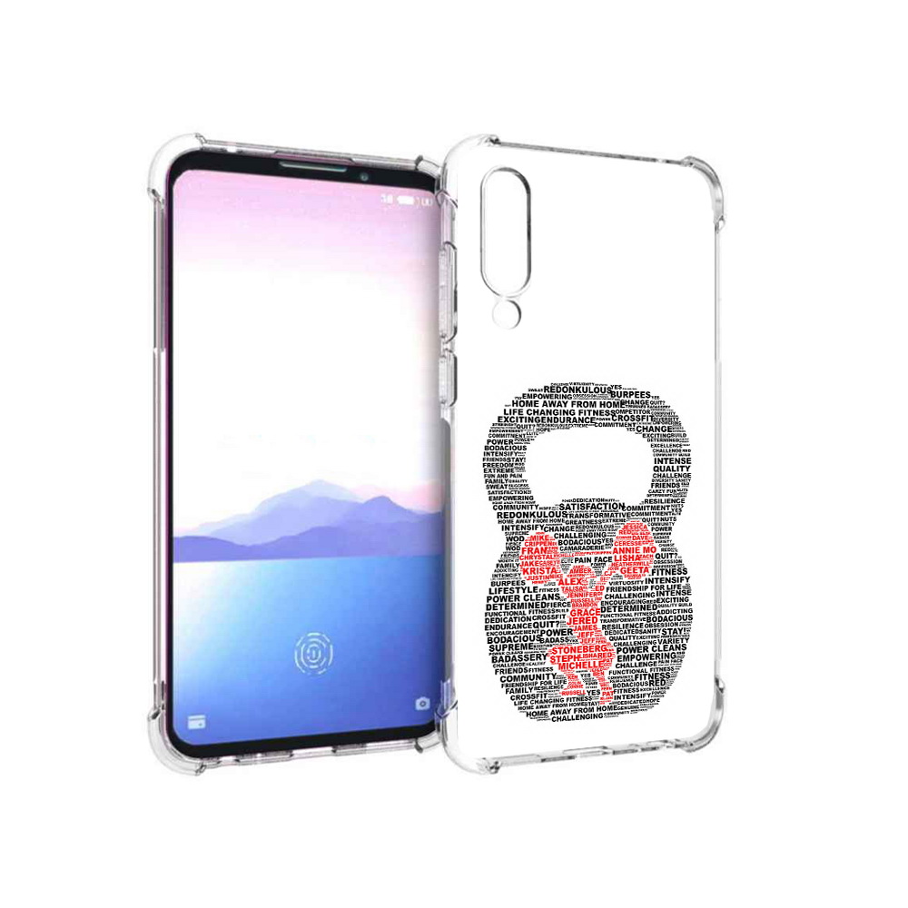 

Чехол MyPads Tocco для Meizu 16XS бодибилдинг гиря из слов (PT136345.89.232), Прозрачный, Tocco