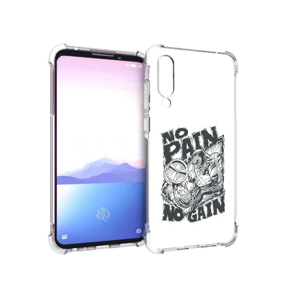 

Чехол MyPads Tocco для Meizu 16XS бодибилдинг тяжелая работа (PT136345.89.238), Прозрачный, Tocco