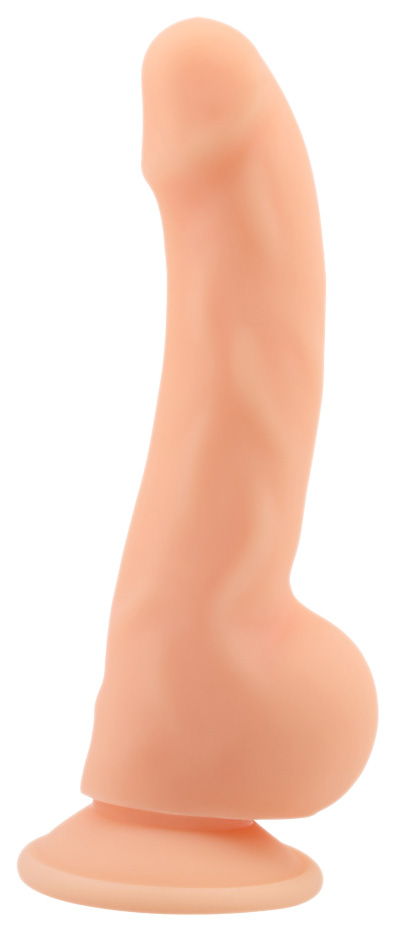 Телесный фаллоимитатор на присоске Naked Legend 22 см Chisa