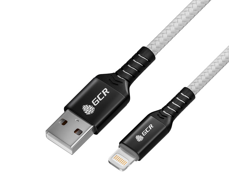 Аксессуар GCR Premium USB - Lightning MFI 1.2m GCR-53447