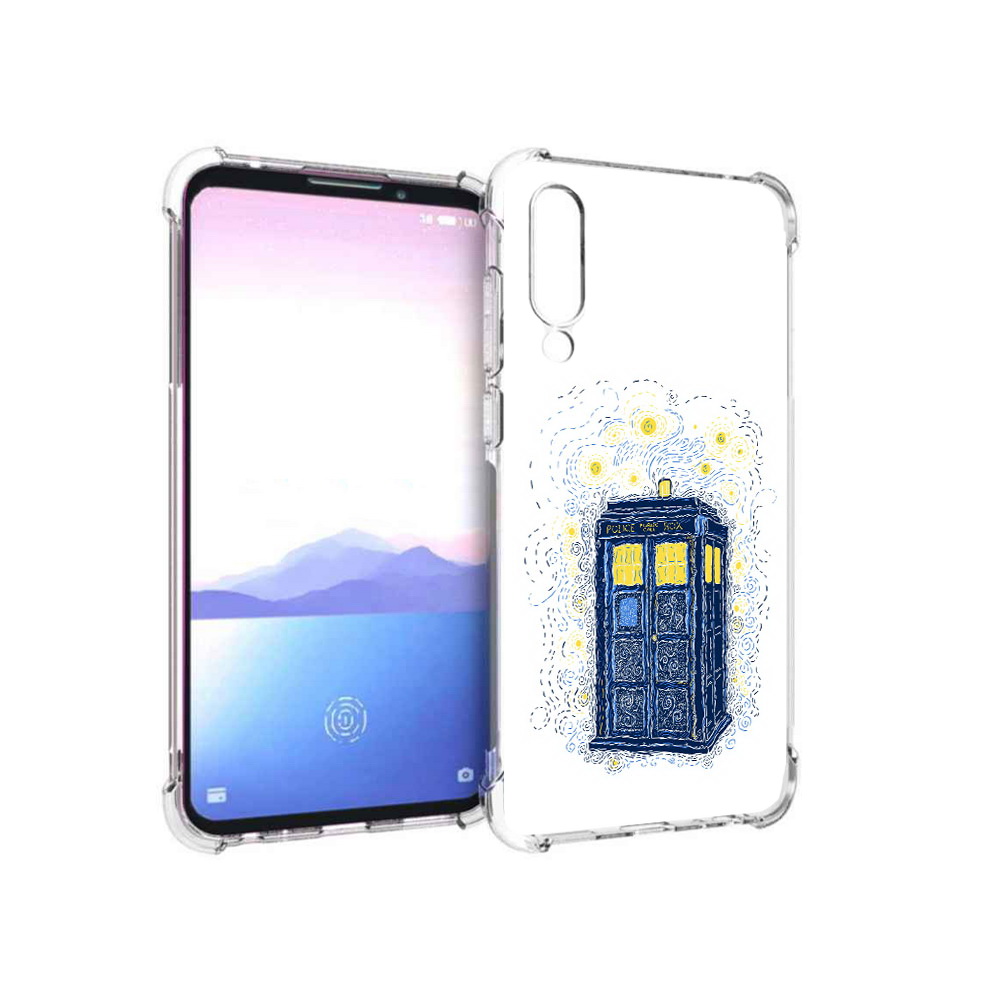 

Чехол MyPads Tocco для Meizu 16XS будка рисунок (PT136345.89.249), Прозрачный, Tocco