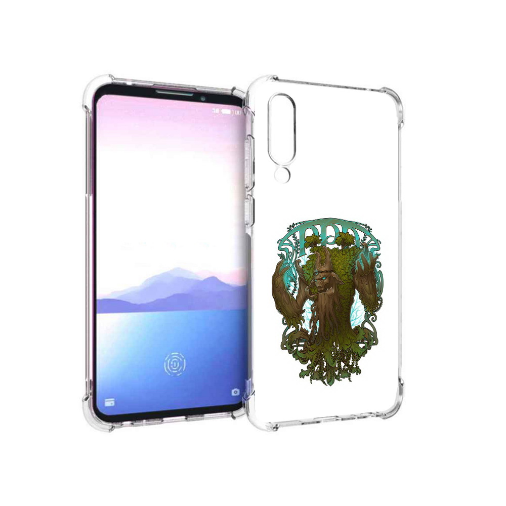 

Чехол MyPads Tocco для Meizu 16XS trent protector (PT136345.89.25), Прозрачный, Tocco