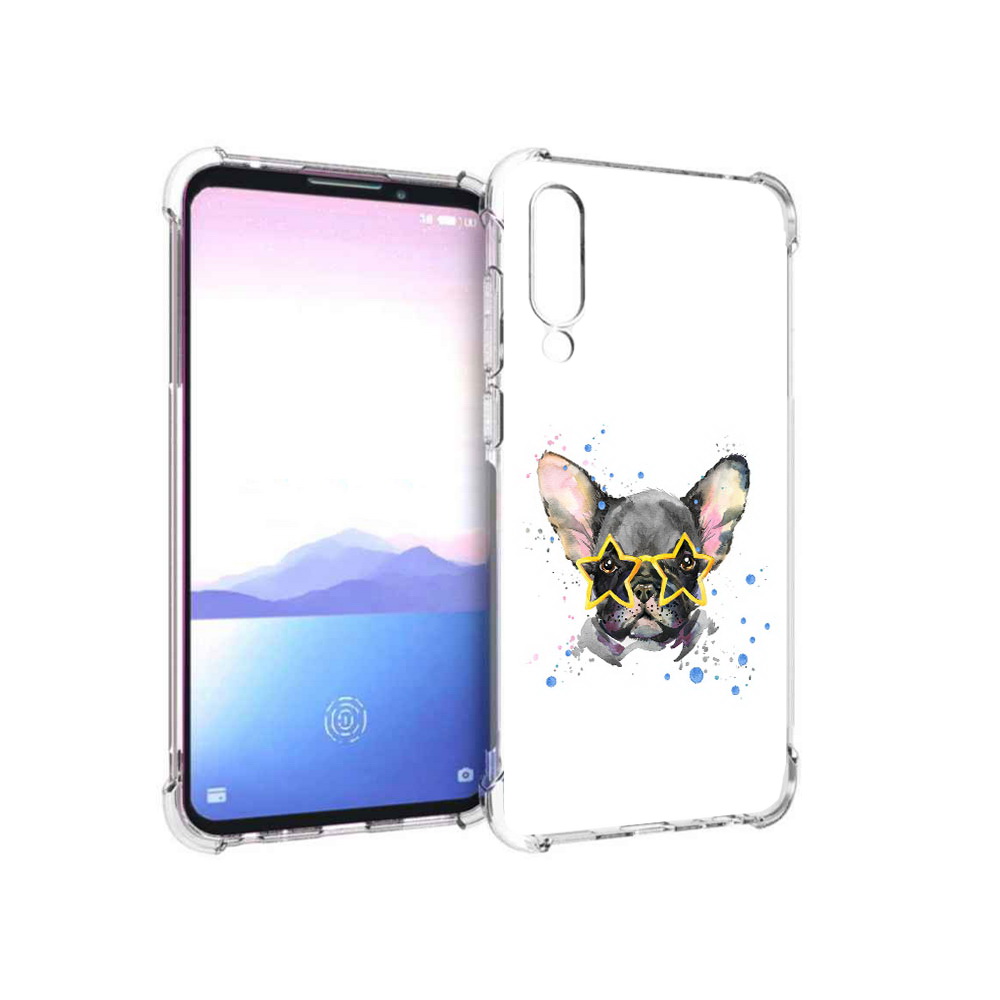 

Чехол MyPads Tocco для Meizu 16XS буля в очках (PT136345.89.252), Прозрачный, Tocco