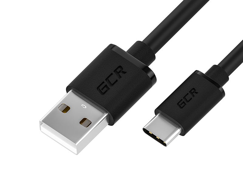 фото Аксессуар gcr usb type-c 1.5m black gcr-53601