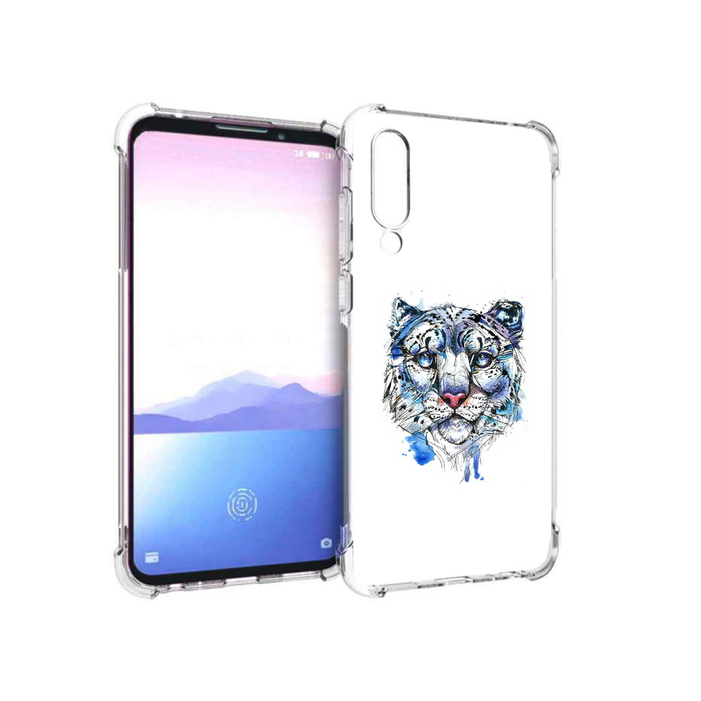 

Чехол MyPads Tocco для Meizu 16XS водяной тигр (PT136345.89.263), Прозрачный, Tocco