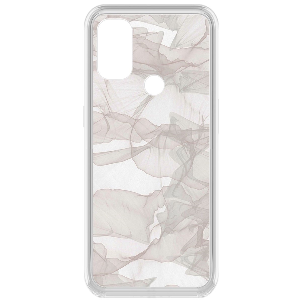 

Чехол-накладка Krutoff Clear Case Абстракт 3 для OnePlus Nord N100, Прозрачный