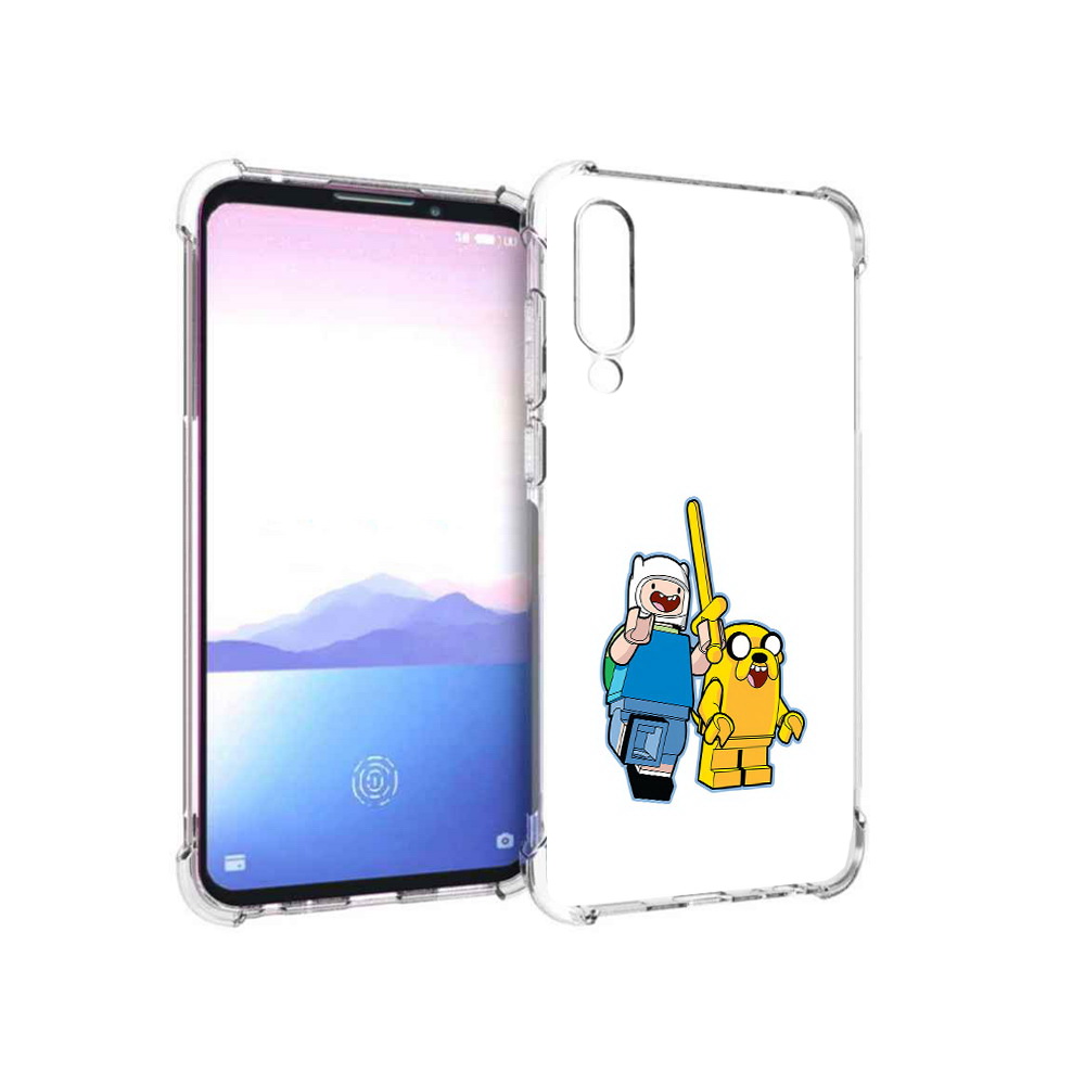 

Чехол MyPads Tocco для Meizu 16XS время приключений лего (PT136345.89.274), Прозрачный, Tocco