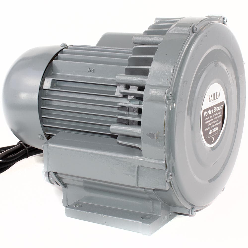 

Вихревой компрессор Hailea VB-390G, 180 Вт, 500 л/мин, Серый, HL-VB-390G
