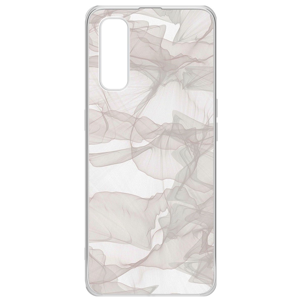 

Чехол-накладка Krutoff Clear Case Абстракт 3 для OPPO Find X2, Прозрачный