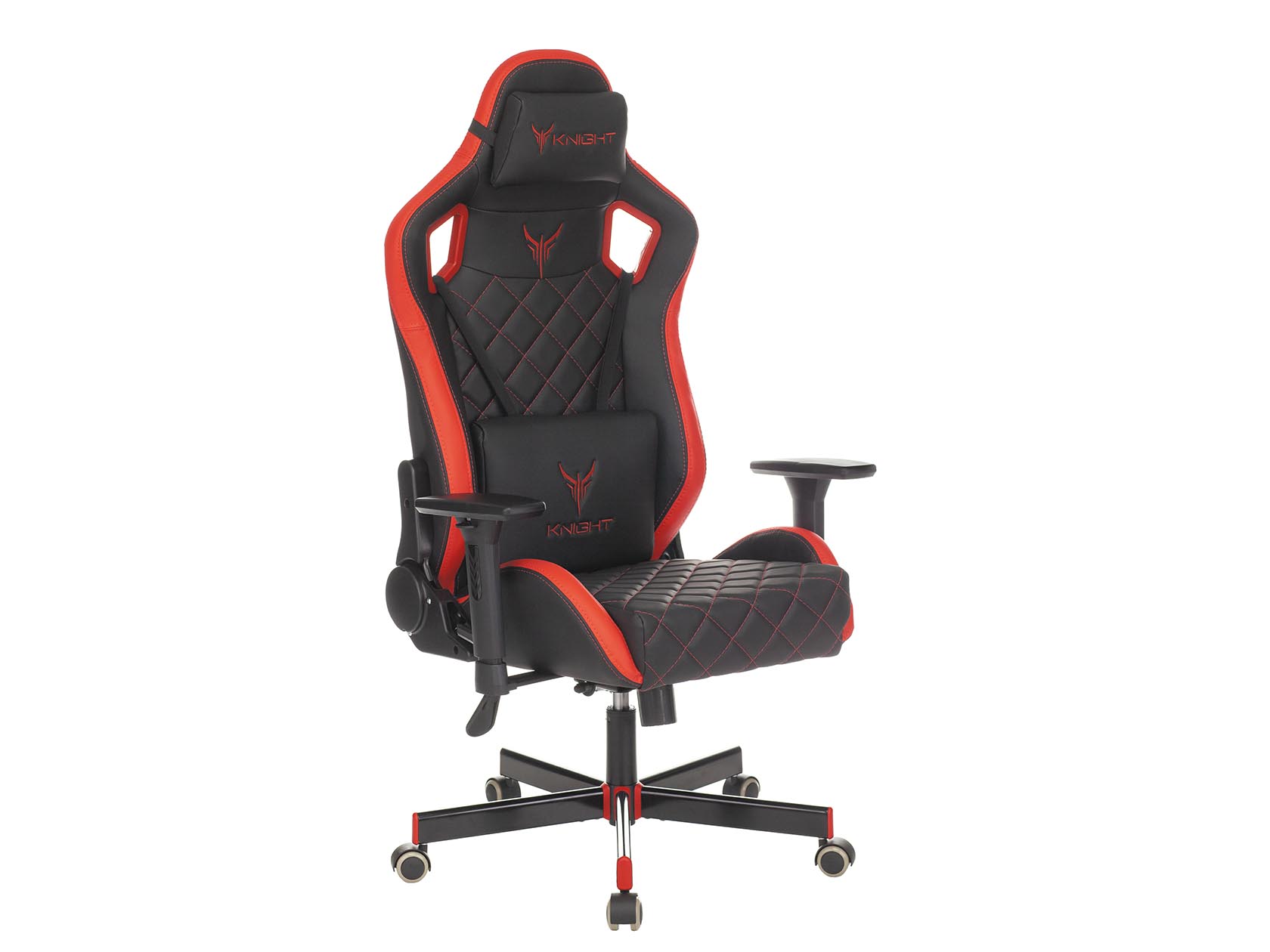 

Игровое кресло Бюрократ KNIGHT OUTRIDER Черный, экокожа / Красный, экокожа, Черный;красный