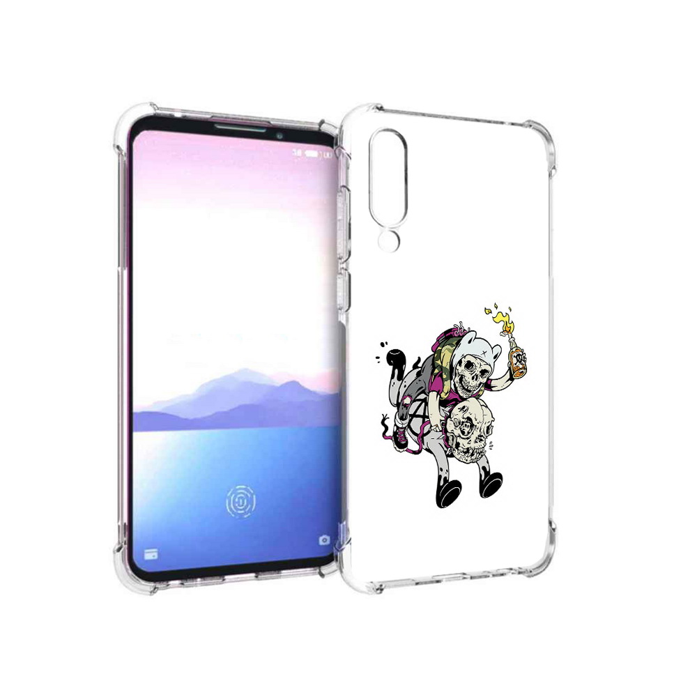 

Чехол MyPads Tocco для Meizu 16XS время приключений скелеты (PT136345.89.277), Прозрачный, Tocco