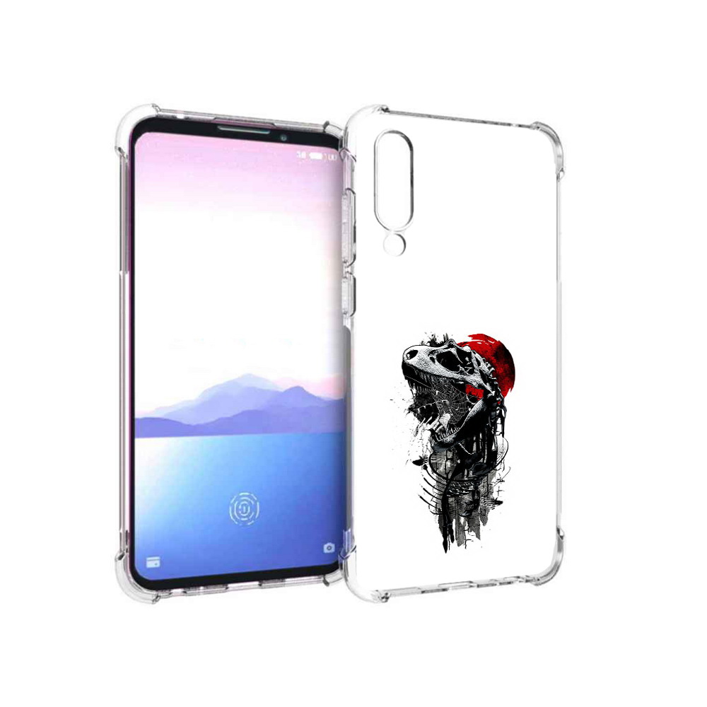 

Чехол MyPads Tocco для Meizu 16XS вымерший динозавр (PT136345.89.284), Прозрачный, Tocco