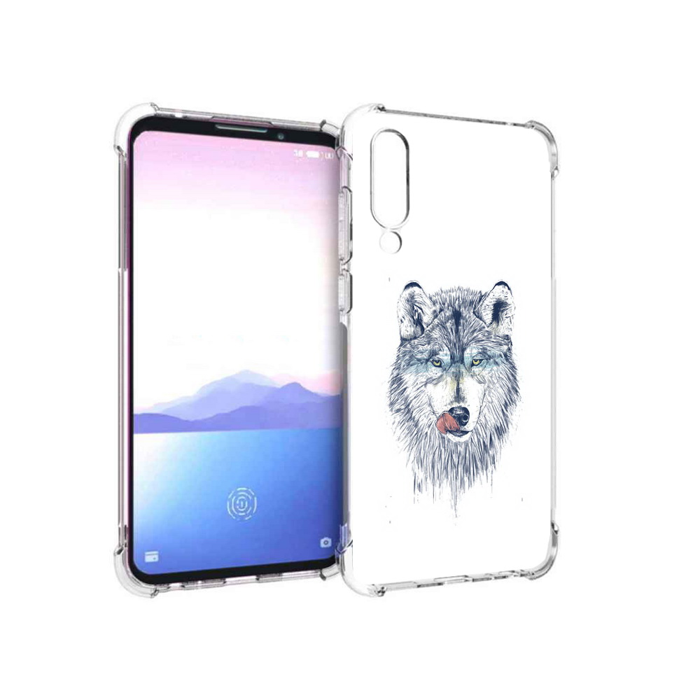 

Чехол MyPads Tocco для Meizu 16XS голодгый волк (PT136345.89.292), Прозрачный, Tocco