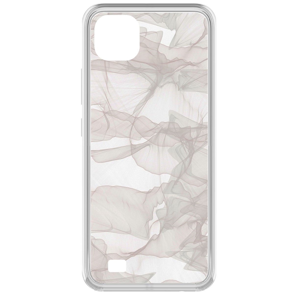 

Чехол-накладка Krutoff Clear Case Абстракт 3 для Realme C11 (2021), Прозрачный