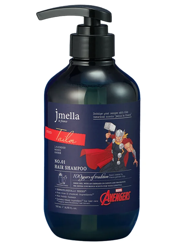 

Шампунь для волос Jmella Парфюмированный In France Marvel Tailor Hair Shampoo 500 мл