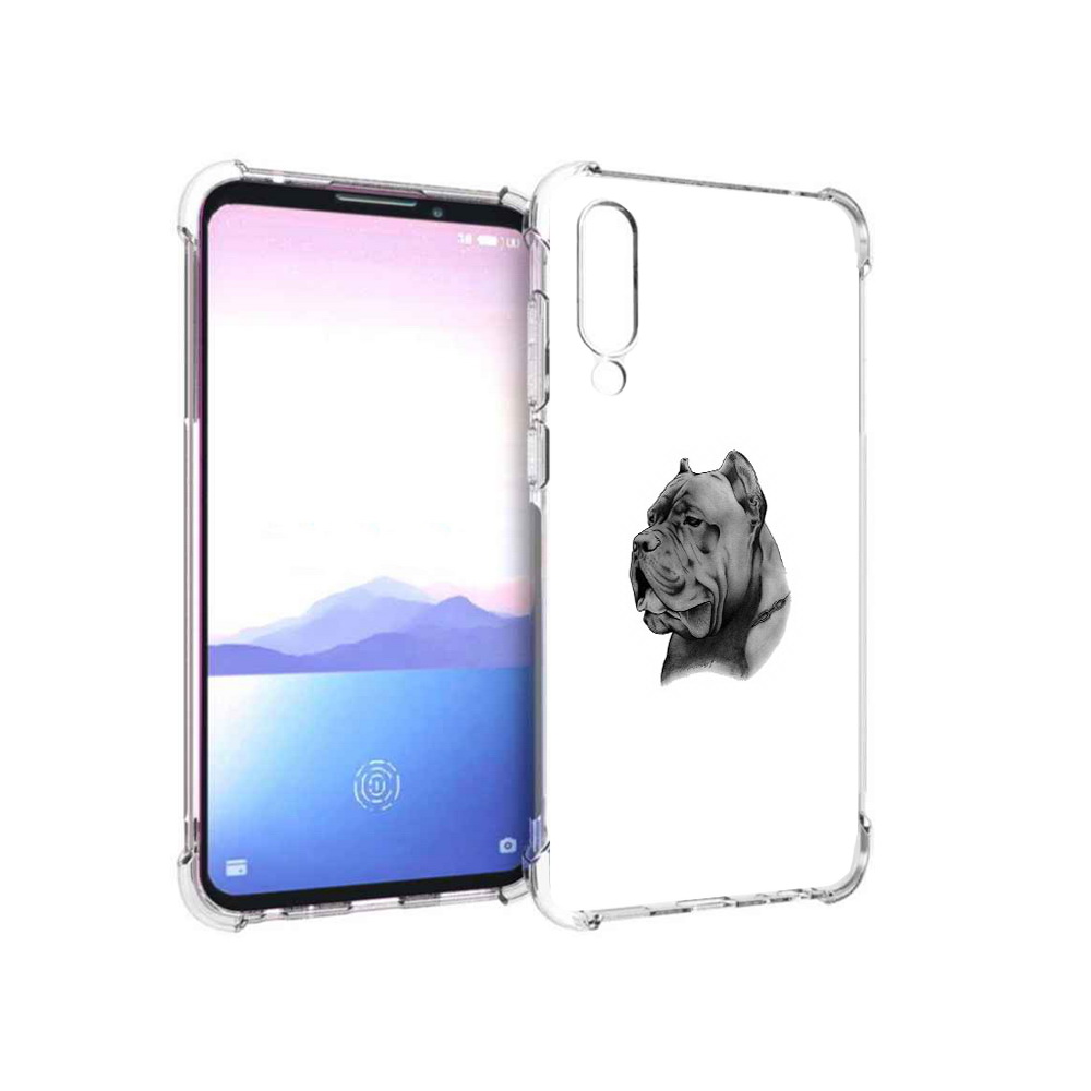 

Чехол MyPads Tocco для Meizu 16XS грозный бульдог (PT136345.89.300), Прозрачный, Tocco