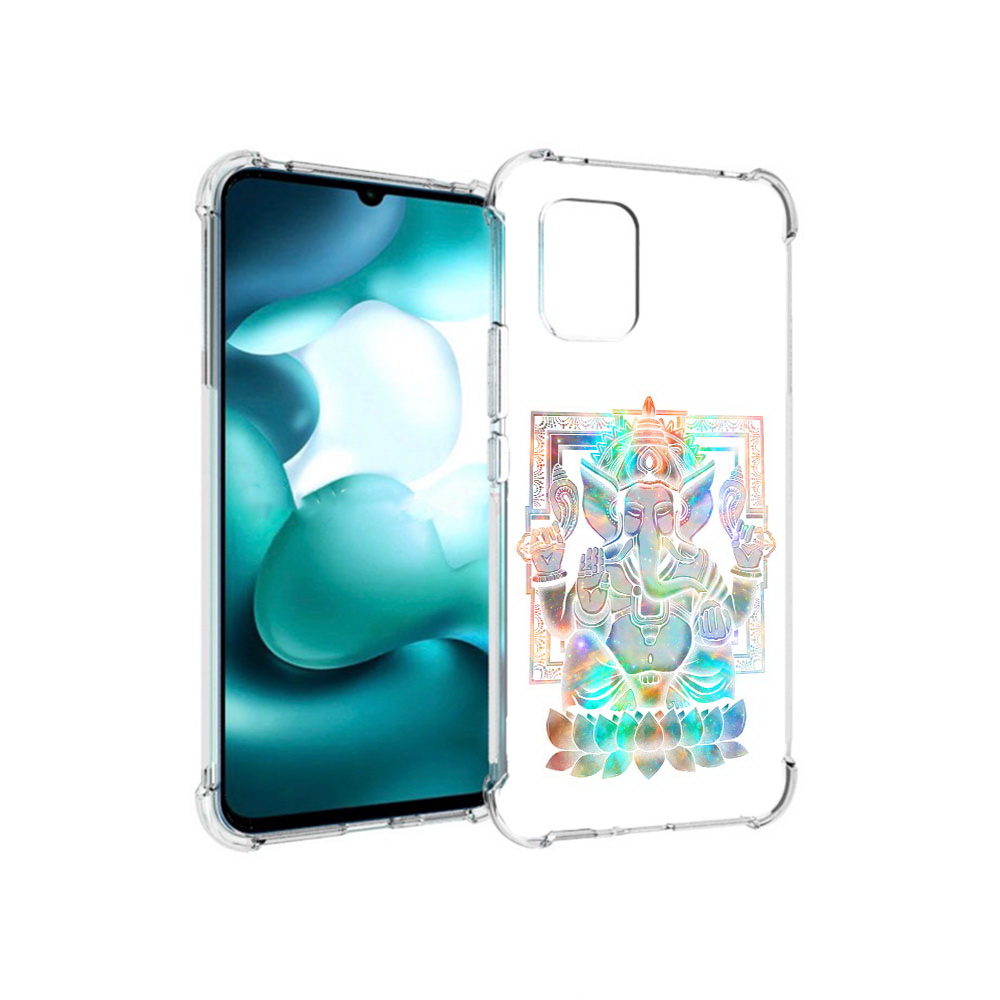 

Чехол MyPads Tocco для Xiaomi Mi 10 Lite умный слон (PT150213.294.654), Прозрачный, Tocco