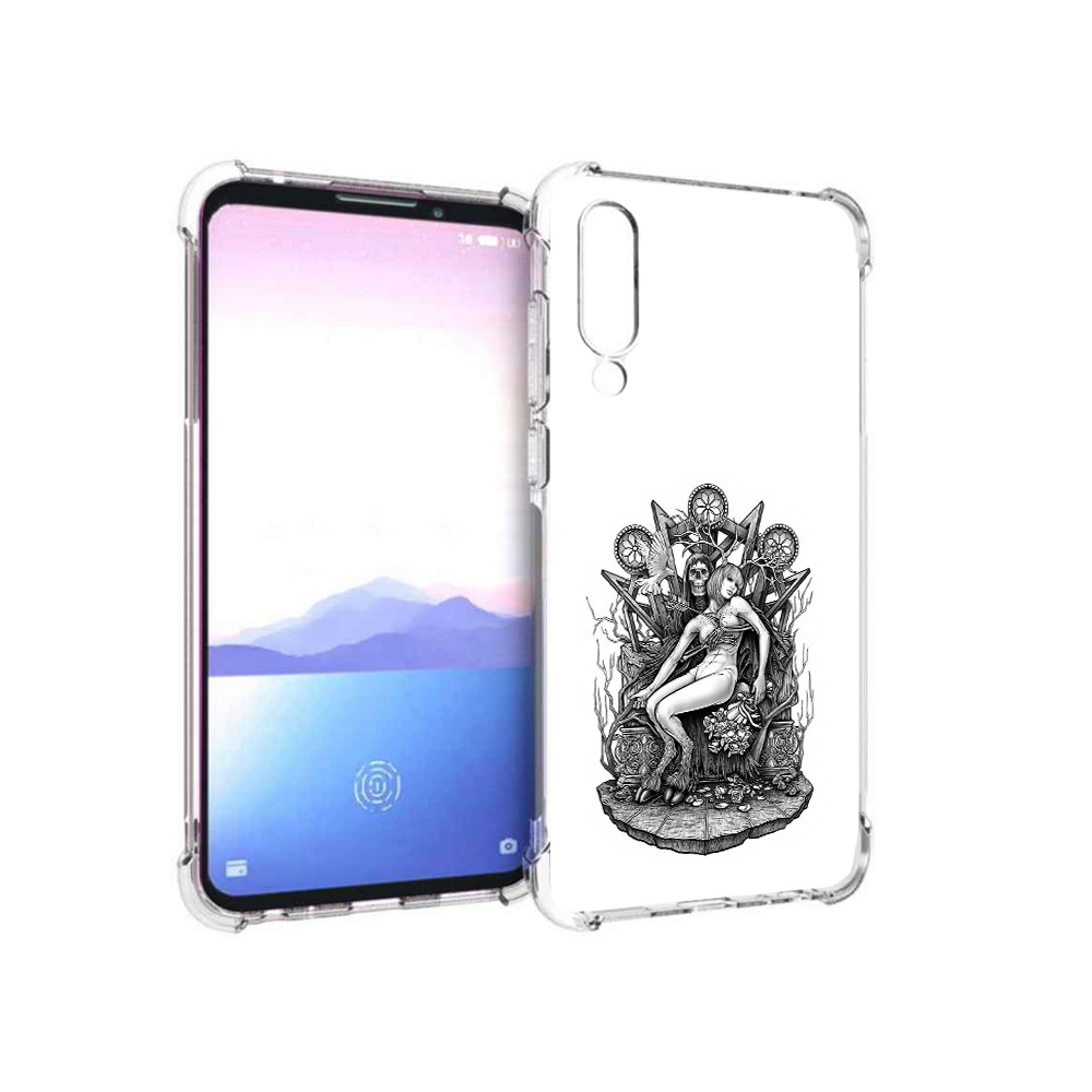 

Чехол MyPads Tocco для Meizu 16XS девушка на троне (PT136345.89.309), Прозрачный, Tocco