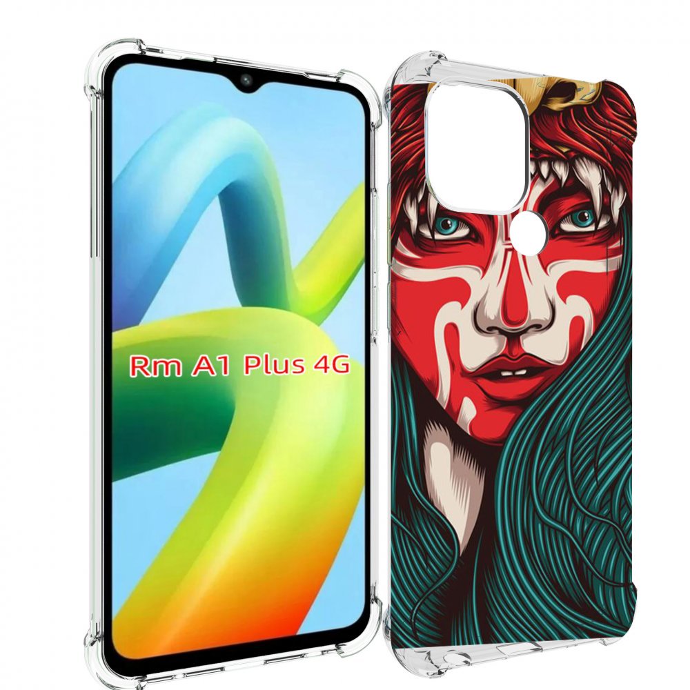 

Чехол MyPads девушка-в-маскировке для Xiaomi Redmi A1 Plus +, Прозрачный, Tocco