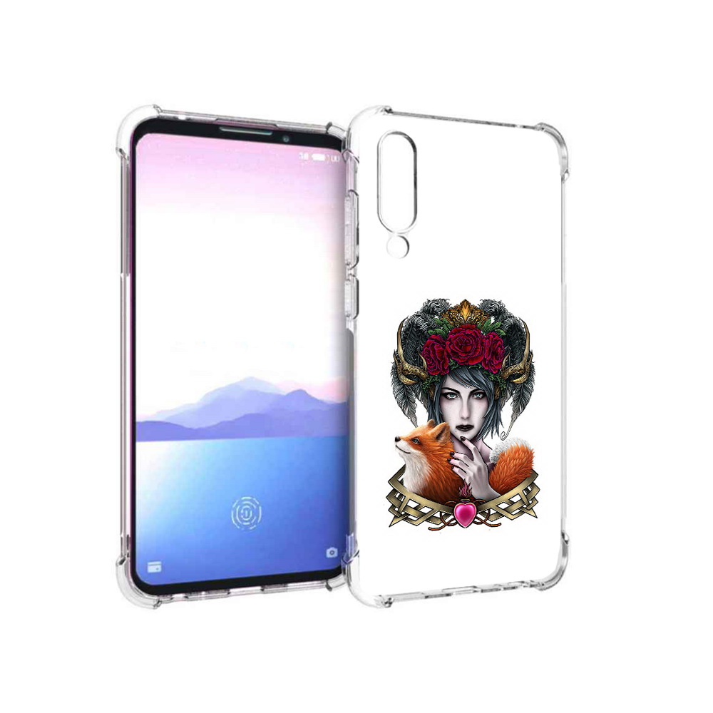 

Чехол MyPads Tocco для Meizu 16XS девушка с лисой (PT136345.89.314), Прозрачный, Tocco