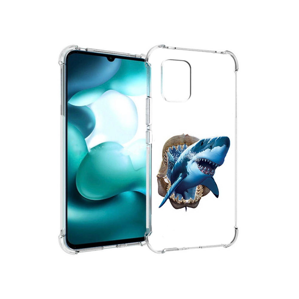 

Чехол MyPads Tocco для Xiaomi Mi 10 Lite челюсти (PT150213.294.675), Прозрачный, Tocco