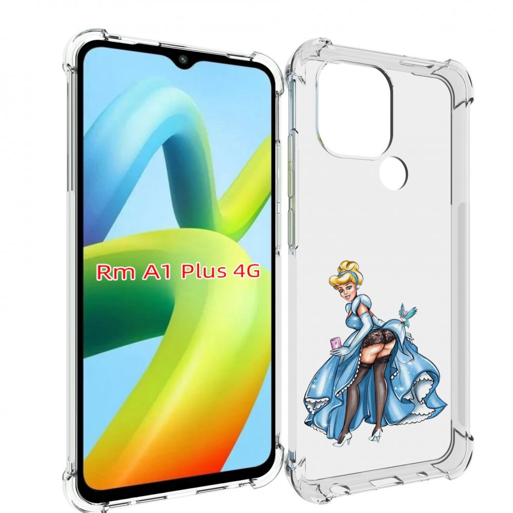 

Чехол MyPads девушка-в-платье-красивая женский для Xiaomi Redmi A1 Plus +, Прозрачный, Tocco