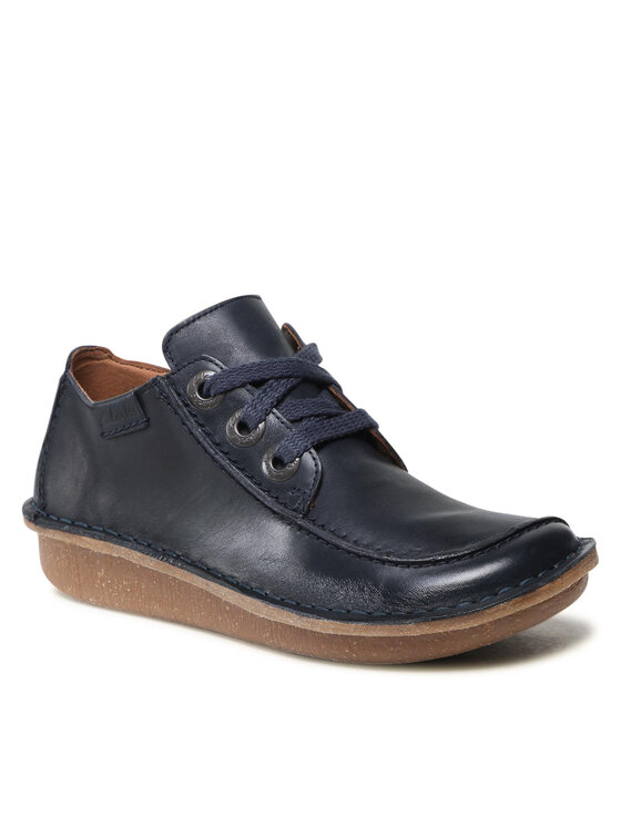 

Полуботинки женские Clarks Funny Dream 261668184 синие 39.5 EU, Funny Dream 261668184