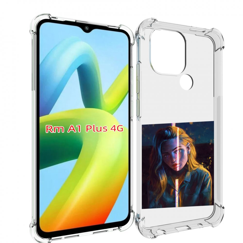

Чехол MyPads девушка-в-тени для Xiaomi Redmi A1 Plus +, Прозрачный, Tocco