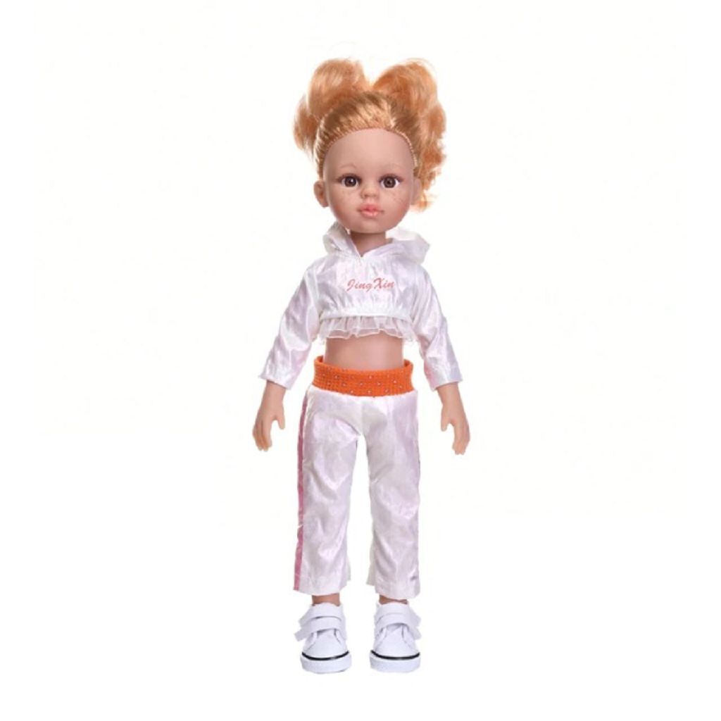 Кукла Fanrong виниловая 35см в пакете (JX-285A5) кукла jesmar виниловая 35см bebe bubble с аксессуарами 35003