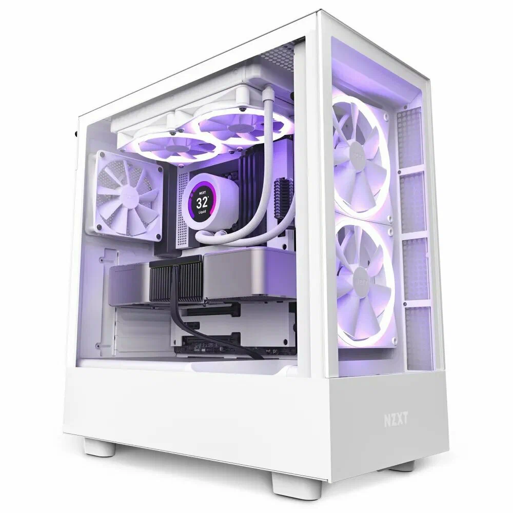 

Корпус компьютерный NZXT H5 ELITE (8725) белый, H5 ELITE
