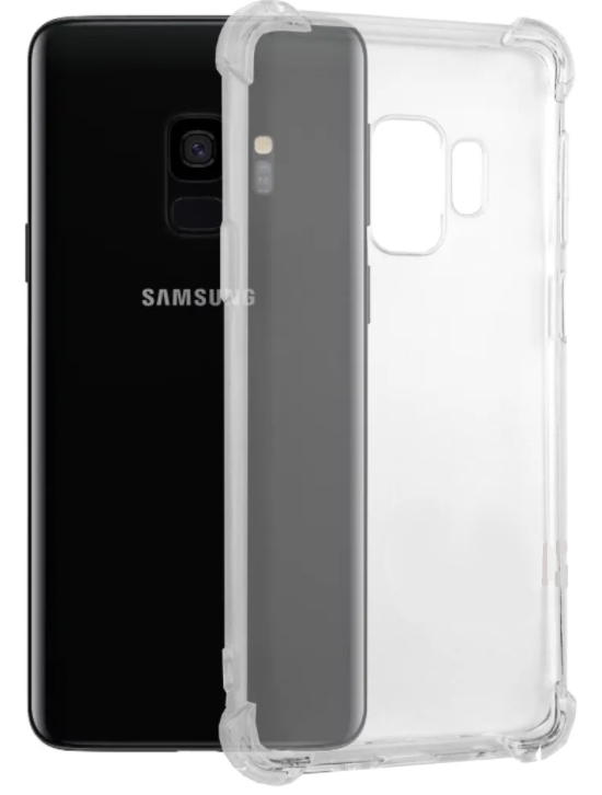 

Чехол силиконовый для Samsung G960, Galaxy S9, усиленные края, X-case, прозрачный