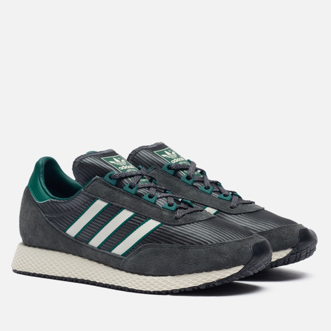 фото Кроссовки мужские adidas glenbuck серые 45.5 eu