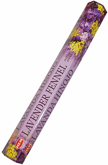 Благовония HEM Лаванда-Фенхель (Lavender Fennel), Ароматические палочки 20 шт.