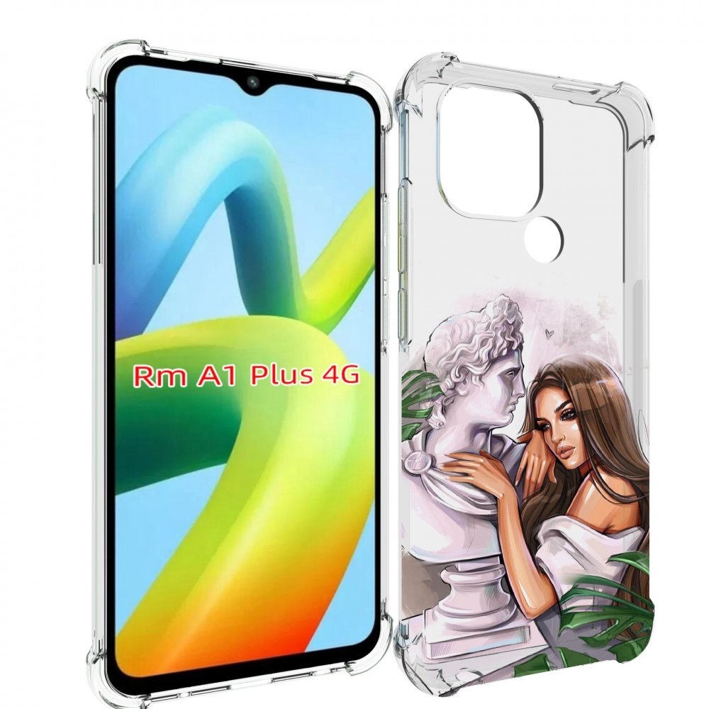 

Чехол MyPads девушка-модель-со-статуей женский для Xiaomi Redmi A1 Plus +, Прозрачный, Tocco
